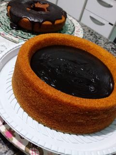 Foto de Bolo de cenoura com chocolate